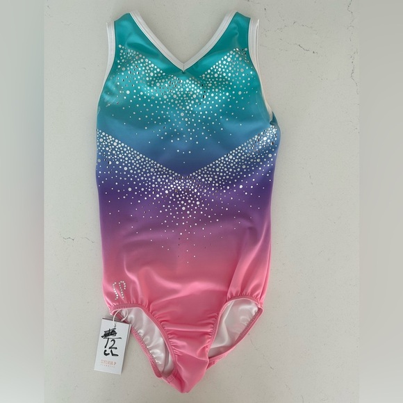 Custom Sylvia P leotard size 12 - Picture 1 of 2